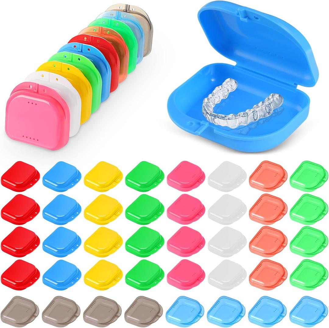 Retainer Boxes Cases, 42 pc