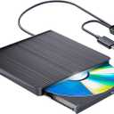 External Blu ray Drive Player - Read/Write Compatible, USB 3.0 and Type-C, DVD Burner for Win8/Win10/Win11