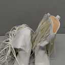 White Cowboy Boots for Girls Cowgirl Boots Fringe Rhinestone Size 11 Kids Cow Girl Western Sparkly Tassel Little Girl Mid Calf Pointed Toe Low Heel for Party Birthday Dress (L1056PUWhite 11)