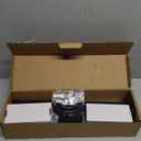 Ergear Monitor Mount for Most 13-32" Computer Screens up to 17.6lbs, Improved LCD LED Monitor Riser, Adjustable Height and Angle, Single Desk Mount Stand, Black, EGCM12