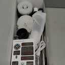 Electric Spin Scrubber, Cordless Cleaning Brush with 180 Min Runtime, 3-Speed, 7 Replaceable Brush Heads & Long Detachable Handle, LCD Display (RPM/Torque/Battery), for Bathroom, Kitchen, Tile