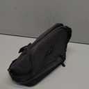 Bike Handlebar Bag, Large Bicycle Front Storage Pouch Bag, 6.5 inch Transparent Pouch with Shoulder Strap