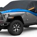 Car Cover Waterproof All Weather Outdoor Windproof Dustproof UV Protection Fit SUV (S3-Fit Suv Length 191-201 inch)