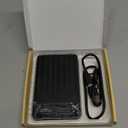 Portable External Hard Drive Storage Expansion Mobile HDD USB 3.0 for PC, Mac, Desktop, Laptop, PS4, PS5, Xbox One X/S, Xbox 360, Xbox Series X/S, Office & Game (Black, 320GB)