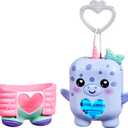 Nano-MALS Blubby The Narwhal, Electronic Pet Narwhal Toy, 70+ Responses, Interactive Fidget Toys for Girls & Boys Ages 5+