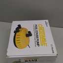 Crestwave Automatic Pool Cover Pump, 115V Submersible Water Pump for Pool Draining, 25FT Power Cord, Water Removal for Swimming Pool, Hot Tub, Fish Tanks, Pond, 2 Adapters, Yellow