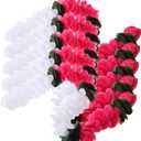 Cabilock 5pcs Artificial Garland for Wedding Arch Decor Versatile Hanging Floral Ornament for Wall Aesthetic and Party Decoration (Assorted Color)