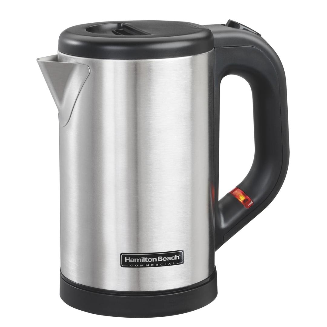 Hamilton Beach Commercial Hospitality 0.5 Liter Stainless Steel Electric Hot Water Tea Kettle HKE050