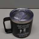 MFGNEH Valentines Day Gifts for Girlfriend Her,Girlfriend Gifts,Birthday Gift for Girlfriends,Anniversary Girlfriends Gift,Christmas for Her,14oz Purple Tumbler Coffee Mug