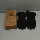 MORXPLOR Winter Ski Snow Gloves Men Women,Windproof Touchscreen Snowboard 3M Thinsulate Insulated Warm Winter Snowmobile Gloves (Small, Black)