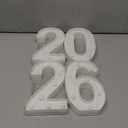 2026 LED Marquee Light Up Numbers, 4 LED Marquee Numbers for New Year Decorations 2026 graduation decorationsClass of 2026 Graduation Decorations Sign for Kindergarten Preschool High School College Wall Table Decor Party Supplies