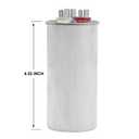 2 x 70/5 Mfd Ac Capacitor 370V or 440V 50/60Hz CBB65B Air Conditioner Capacitors for AC Unit Fan Motor Start or Pool Pump or Air Condenser Straight Cool