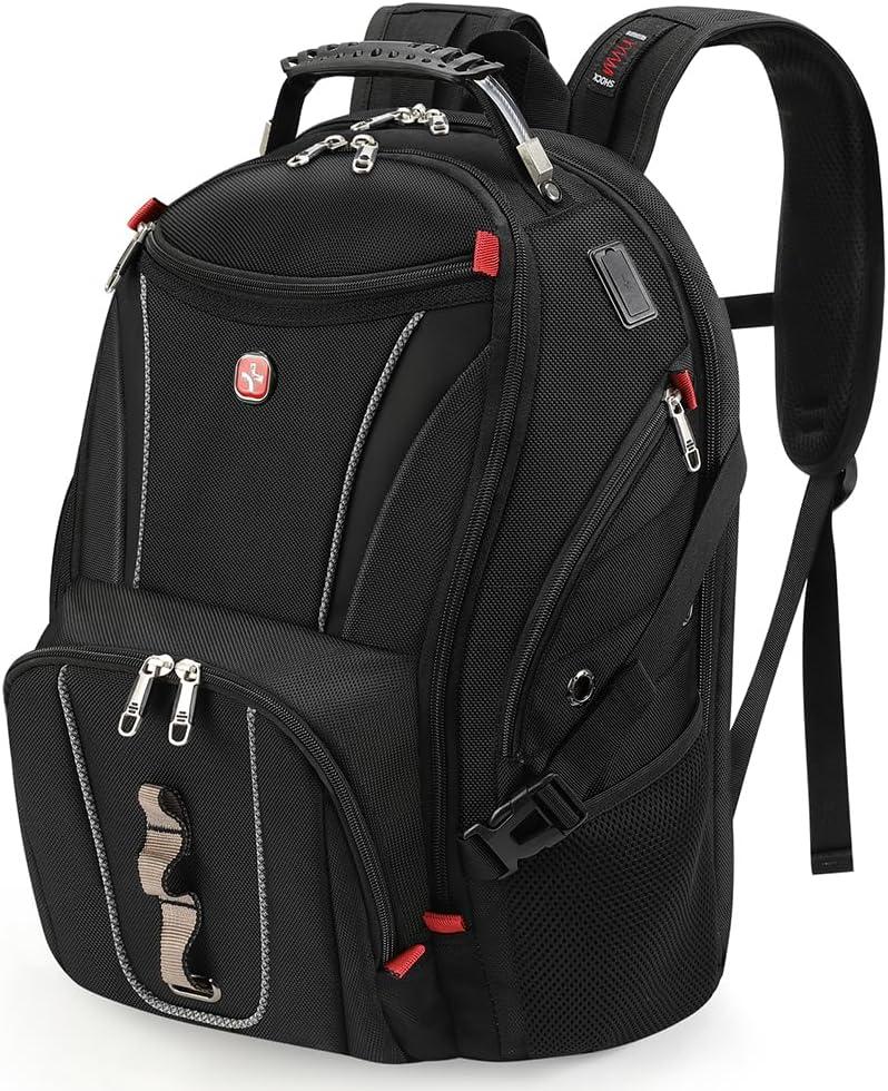 star cloud 17 Inch Travel Laptop Backpack,Business Tech Backpack with USB & Type-C Charging Port,180TSA Friendly Travel College Work Backpack with Multiple Organizer Pockets for Men