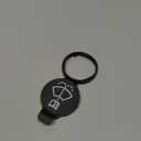 Washer Fluid Cap Windshield Wiper Washer Fluid Reservoir Tank Bottle Cap, Replacement for GMC Chevrolet Cadillac Buick - OEM#: 12767700, 13227300