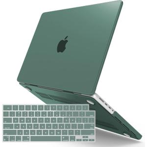 IBENZER Compatible with MacBook Pro 16 Inch Case 2026 2025 2024 2023 2022 M4 M3 M2 M1 A3403 A3186 A2991 A2780 A2485 Pro Max for Mac Pro 16,HardshellCase&KeyboardCover,MidnightGn,T16X-MTGN+1