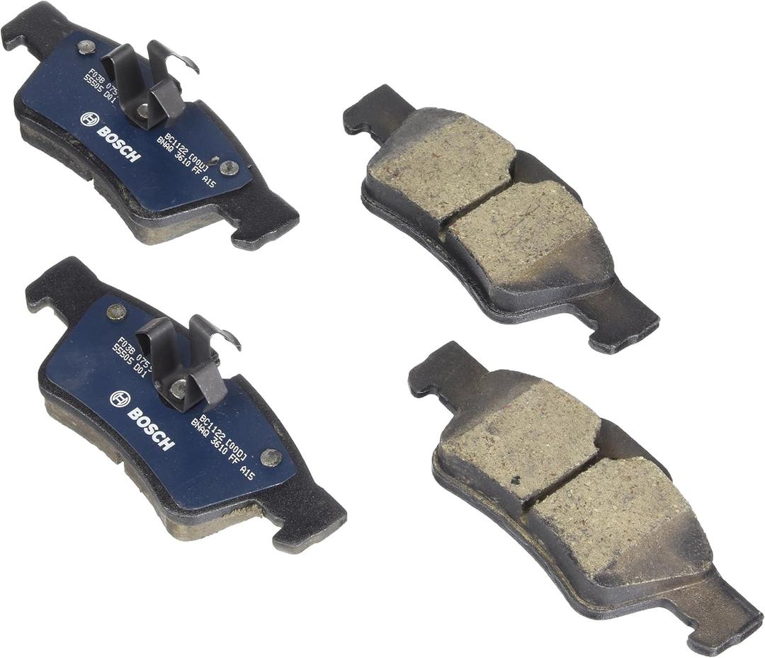 BOSCH BC1122 QuietCast Premium Ceramic Disc Brake Pad Set - Rear