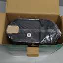 Single Serve One Cup Coffee Maker, for K Cups and Grounds, Mini Coffee Maker with Portable Handle, 6 to 12 Oz Brew Size, for Travel, Camping, Office, RV and Dorm, 120V, Black and Gold