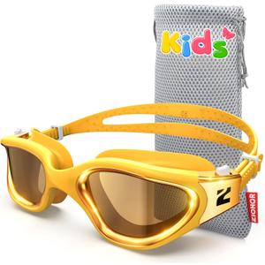 ZIONOR Kids Swim Goggles, G1MINI Ultra Photochromic Polarized Swimming Goggles Boys Girls