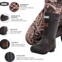GearOZ Waterfowl Hunting Waders for Women, Waterproof Duck Hunting Waders Female Insulated Neoprene Chest Wader Camo Bootfoot Wader, Boot Hanger for Fishing Breathable Hunter Waders Weighters, Size 7