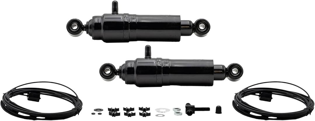 Gabriel 49307 HiJackers Rear Adjustable Air Shock Absorbers Fits Volkswagen 52-77 Beetle; 69-73 Fastback; 66-73 Squareback; 71-79 Super Beetle; 73-74 Thing (1 Pair)