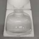 Short Glass Vase, Short Flower Vase, Round Glass Vase, Small Glass Vases for Flowers, Clear Flower Vase, 6 Inch Modern Vases for Living Room, Dining Table, Wedding, Bookshelf, Office Decoration