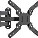 XINLEI Full Motion TV Wall Mount, Swivel TV Bracket with Articulating Arm Tilt Extension Rotation for Most 13-42 Inch LED, LCD Monitor and Plasma TVs, up to 44lbs, Max VESA 200x200mm MA1343