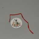 Baby's First Christmas Ornament 2025 - Infant, Newborn Ornament Keepsake, 1st for New Parents, Moms & Dads - Little Cutie Party Hanging Dcor