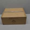 JuGuo 17.2" Ceramic Bedside Lamp - 3 Way Dimmable with USB Port & 4W Bulb - Touch Control Base and Pleated Lampshade - Ideal for Bedroom, Home Office and Living Room Decor.