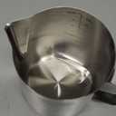 Milk Frothing Pitcher, 30 Oz/900 ML Milk Frother Steamer Cup Stainless Steel Espresso Cup with Decorating Pen
