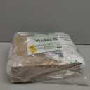 Viviland Christmas Holiday Duvet Cover Queen Size, Deer Zipper Closure Duvet Cover Set, Soft Microfiber Snowflake Printed Bedding Set with 4 Ties