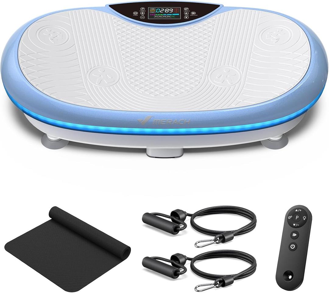 Merach CV55 4D Vibration Plate Exercise Machine with 440W Powerful Motors