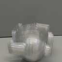 Miuwauer 20 Pack of 6-inch Hanging Basket Water Catcher Plastic Hanging Plant Drip Pan Tray Plastic Saucers Liners for Indoor Outdoor Hanging Plants Baskets Flower Pots - Clear, Round