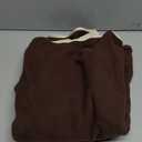 Dokotoo Winter Clothing for Women Chocolate Brown Fall Clothes Color Block Sweatshirt Button V Neck Long Sleeve Thanksgiving Outfit Fuzzy Fleece Oversized Sherpa Cute Sweatshirts Tops Coats Medium. Size M