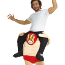 Morph Costumes Adults Piggyback Funny Characters Ride on Costumes for Adults, L