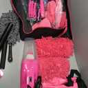 35PCS Car Detailing Kit Interior Cleaner with High Power Handheld Vacuum,Car Wash kit with Detailing Brush Set,Car Interior Detailing Kit,Pink Car Accessories for Motorcycle,Cars Gifts for Women