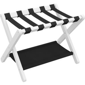 Heybly Luggage Rack for Guest Room, Folding Luggage Stand, HLR012W1