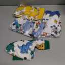 XPUDAC 4 Pieces Dog Pajamas Soft Puppy Pjs Stretchable Boy Doggie Clothes for Small Medium Dogs Cat Pet Outfits, 154-XS