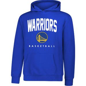 Ultra Game Boys NBA Super Soft Teamster Hoodie Sweatshirt,Golden State Warriors, Team Color, 8