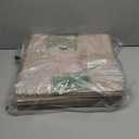 SONGMICS Storage Cubes, 13 x 13 x 13 Inches Non-Woven Fabric Bins with Double Handles, Set of 4 Closet Organizers for Shelves, Foldable, for Clothes, Sand Beige UROB833K03