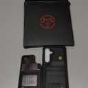 Vinich for Samsung Galaxy S25 Wallet Case with Card Holder, RFID Blocking Credit Slots Kickstand Shockproof Phone Cover Fit for Galaxy S25 6.2" Black