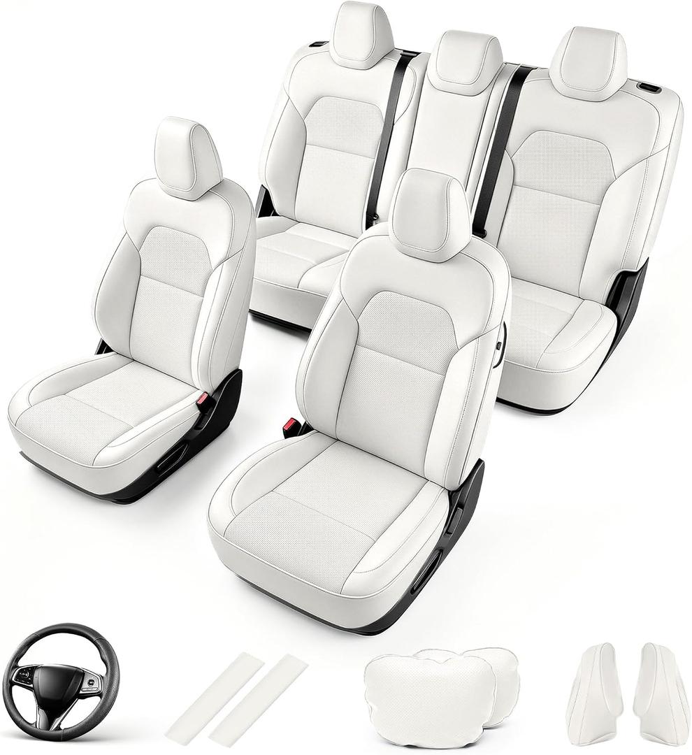 AOMSAZTO Custom Fit Seat Cover for Tesla Model 3 2024-2025(Not Performance)