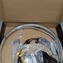 Nilight 4PCS 17.5inch LED Wheel Ring Lights RGB with APP and Remote Control Neon Lights Million Colors w/Turn Signal and Braking Function for Car Van SUV Truck