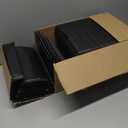 8.5 x 11 Bubble Mailers 50 Pack - Outer Size 9x12 Heavy Duty Black Padded mailer with Self Seal, Waterproof Shipping Envelopes, Bubble Wrap Protection for Ecommerce, Non See Through