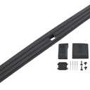 Compatible for Flexible Flex Step Center Tailgate Cap Mad Trim Molding with Release Button Ford F-150 F150 2015-2020 FL3Z9940602B