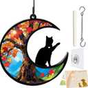 Dog Memorial Suncatcher, Loss of Dog Sympathy Gift for Pet Lovers, Cats Remembrance Ornament, Pet Memorial Gifts, Life Tree and cat