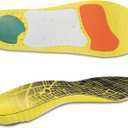 Running Shoes Insoles with Low/Medium/High Arch Support Inserts for Men & Women Runners-Medium Arch,Large