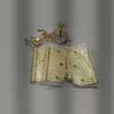 Door Hinges Polished Brass 3.5 Inch Door Hinges Gold 6 Pack 5/8" Radius Corners 3-1/2 Interior Door Hinge for Doors Bedroom Yellow Shiny Luxury Residential Door Hardware Bright Brass Hinge JIW