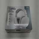 SoundPlay Wireless Headphones Bluetooth White- Noise Isolation Headphones Wireless Over The Ear Head Phones, Gym Headset Built-in Mic Controls Square Foam Cups Foldable Headphone for Women and Men