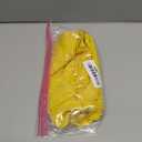 ZDC Girls Ruffle Sleeve T Shirts Summer Crewneck Eyelet Tee Short Sleeve Tops Casual Cute Blouse  (Yellow, L)