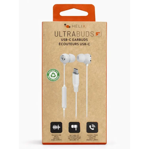 USB-C Headphones with Microphone and Control, High Fidelity In-Ear Sound for Android